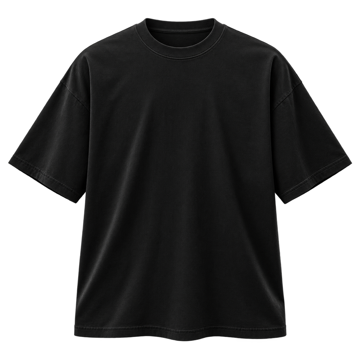 T-shirt noir premium personnalisable