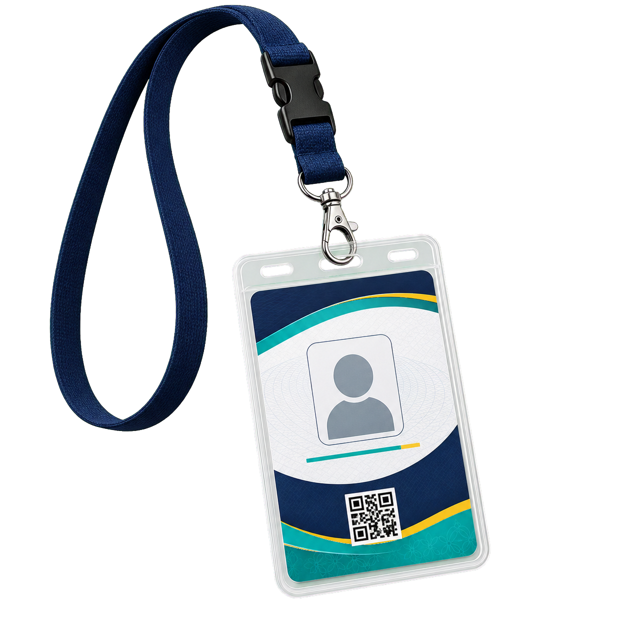 Badge professionnel personnalisé