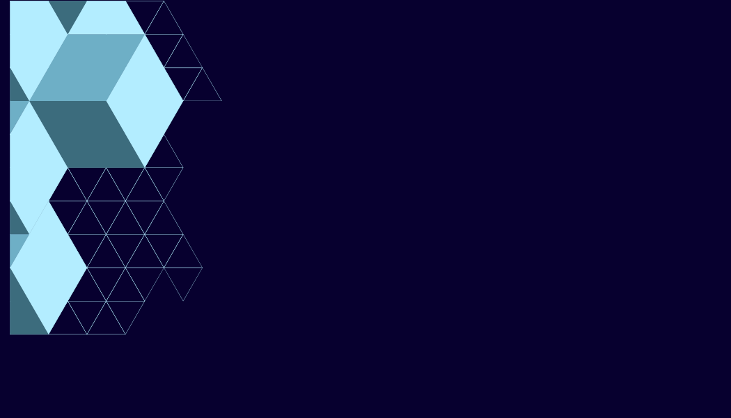 Cubique bleu 1